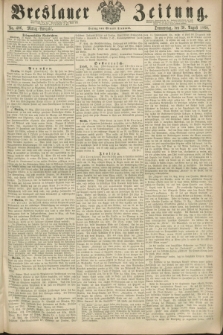 Breslauer Zeitung. 1860, No. 406 (30 August) - Mittag-Ausgabe