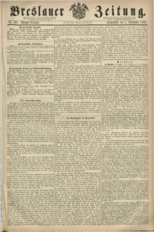 Breslauer Zeitung. 1860, No. 409 (1 September) - Morgen-Ausgabe + dod.