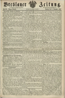 Breslauer Zeitung. 1860, No. 425 (11 September) - Morgen-Ausgabe + dod.