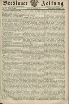 Breslauer Zeitung. 1860, No. 426 (11 September) - Mittag-Ausgabe