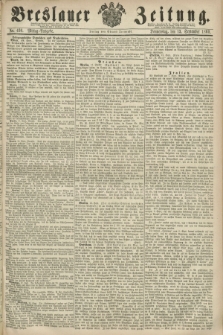 Breslauer Zeitung. 1860, No. 430 (13 September) - Mittag-Ausgabe