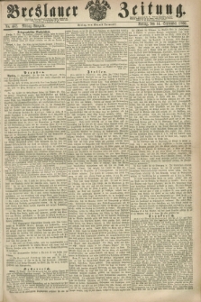 Breslauer Zeitung. 1860, No. 432 (14 September) - Mittag-Ausgabe
