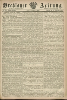 Breslauer Zeitung. 1860, No. 438 (18 September) - Mittag-Ausgabe