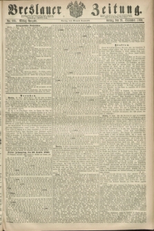 Breslauer Zeitung. 1860, No. 444 (21 September) - Mittag-Ausgabe