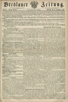 Breslauer Zeitung. 1860, No. 451 (26 September) - Morgen-Ausgabe + dod.