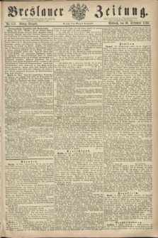 Breslauer Zeitung. 1860, No. 452 (26 September) - Mittag-Ausgabe