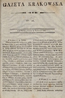 Gazeta Krakowska. 1802, nr 16