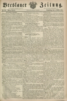 Breslauer Zeitung. 1860, No. 466 (4 Oktober) - Mittag-Ausgabe