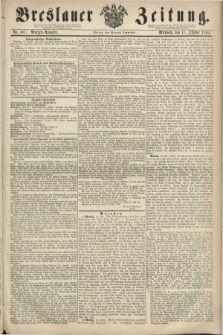 Breslauer Zeitung. 1860, No. 487 (17 Oktober) - Morgen-Ausgabe + dod.