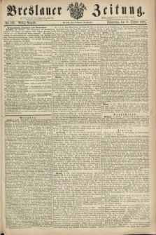 Breslauer Zeitung. 1860, No. 490 (18 Oktober) - Mittag-Ausgabe