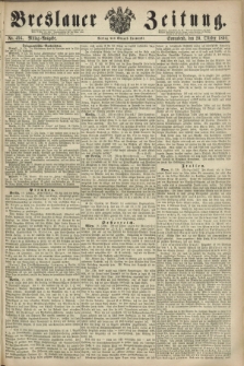 Breslauer Zeitung. 1860, No. 494 (20 Oktober) - Mittag-Ausgabe