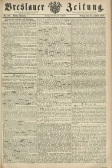 Breslauer Zeitung. 1860, No. 504 (26 Oktober) - Mittag-Ausgabe