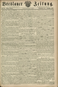 Breslauer Zeitung. 1860, No. 514 (1 November) - Mittag-Ausgabe