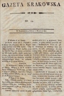 Gazeta Krakowska. 1802, nr 19