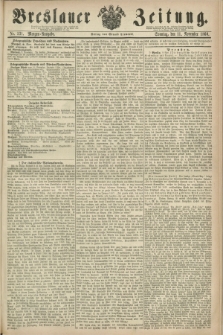 Breslauer Zeitung. 1860, No. 531 (11 November) - Morgen-Ausgabe + dod.