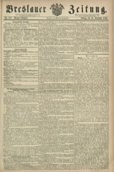 Breslauer Zeitung. 1860, No. 539 (16 November) - Morgen-Ausgabe + dod.