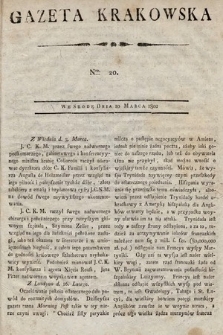 Gazeta Krakowska. 1802, nr 20