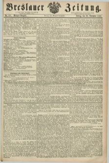 Breslauer Zeitung. 1860, No. 551 (23 November) - Morgen-Ausgabe + dod.