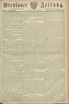 Breslauer Zeitung. 1860, No. 554 (24 November) - Mittag-Ausgabe