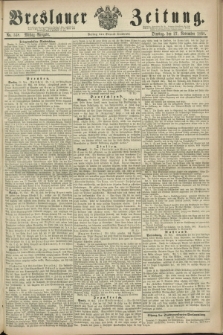 Breslauer Zeitung. 1860, No. 558 (27 November) - Mittag-Ausgabe