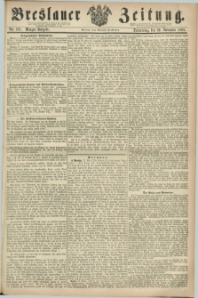 Breslauer Zeitung. 1860, No. 561 (29 November) - Morgen-Ausgabe + dod.
