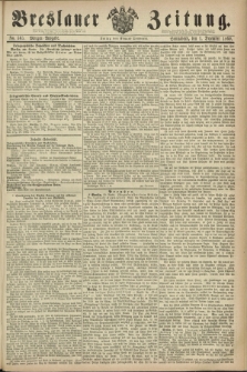 Breslauer Zeitung. 1860, No. 565 (1 Dezember) - Morgen-Ausgabe + dod.