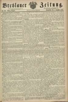 Breslauer Zeitung. 1860, No. 566 (1 Dezember) - Mittag-Ausgabe