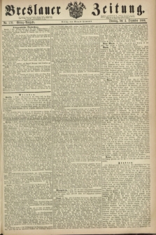 Breslauer Zeitung. 1860, No. 570 (4 Dezember) - Mittag-Ausgabe