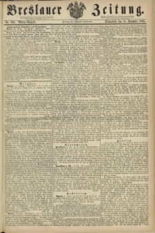 Breslauer Zeitung. 1860, No. 590 (15 Dezember) - Mittag-Ausgabe