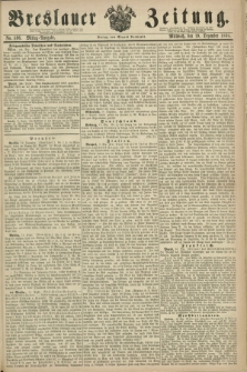 Breslauer Zeitung. 1860, No. 596 (19 Dezember) - Mittag-Ausgabe