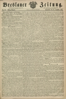 Breslauer Zeitung. 1860, No. 610 (29 Dezember) - Mittag-Ausgabe