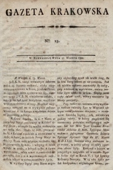 Gazeta Krakowska. 1802, nr 23