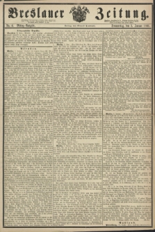 Breslauer Zeitung. 1861, No. 4 (3 Januar) - Mittag-Ausgabe