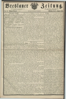 Breslauer Zeitung. 1861, No. 13 (9 Januar) - Morgen-Ausgabe + dod.