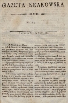 Gazeta Krakowska. 1802, nr 24