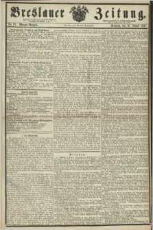 Breslauer Zeitung. 1861, No. 25 (16 Januar) - Morgen-Ausgabe + dod.