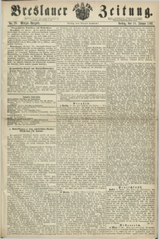 Breslauer Zeitung. 1861, No. 29 (18 Januar) - Morgen-Ausgabe + dod.