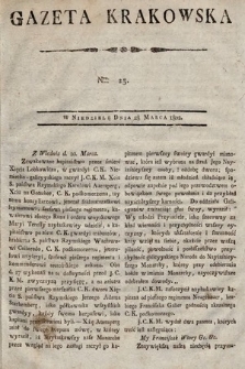 Gazeta Krakowska. 1802, nr 25