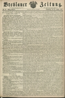 Breslauer Zeitung. 1861, No. 40 (24 Januar) - Mittag-Ausgabe