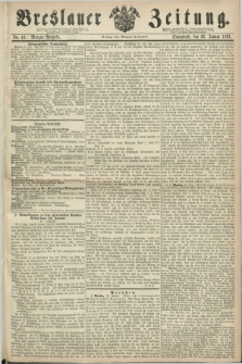 Breslauer Zeitung. 1861, No. 43 (26 Januar) - Morgen-Ausgabe + dod.