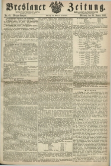 Breslauer Zeitung. 1861, No. 49 (30 Januar) - Morgen-Ausgabe + dod.