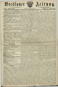 Breslauer Zeitung. 1861, No. 53 (1 Februar) - Morgen-Ausgabe + dod.