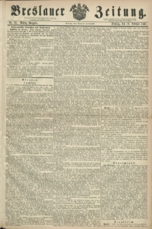 Breslauer Zeitung. 1861, No. 72 (12 Februar) - Mittag-Ausgabe