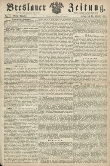 Breslauer Zeitung. 1861, No. 78 (15 Februar) - Mittag-Ausgabe