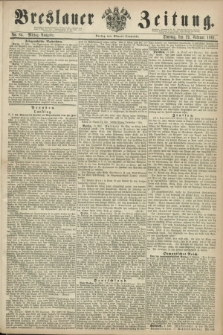 Breslauer Zeitung. 1861, No. 84 (19 Februar) - Mittag-Ausgabe