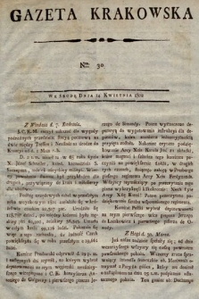 Gazeta Krakowska. 1802, nr 30