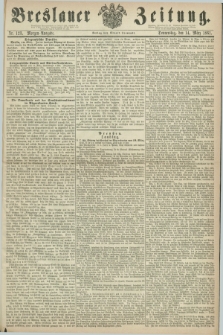Breslauer Zeitung. 1861, Nr. 123 (14 März) - Morgen-Ausgabe + dod.