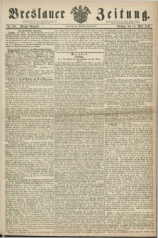 Breslauer Zeitung. 1861, Nr. 131 (19 März) - Morgen-Ausgabe + dod.