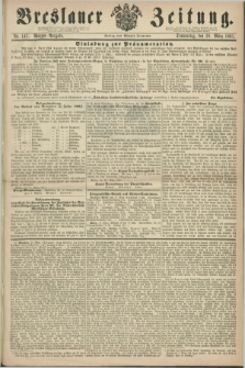 Breslauer Zeitung. 1861, Nr. 147 (28 März) - Morgen-Ausgabe + dod.