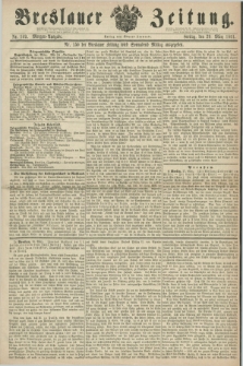 Breslauer Zeitung. 1861, Nr. 149 (29 März) - Morgen-Ausgabe + dod.